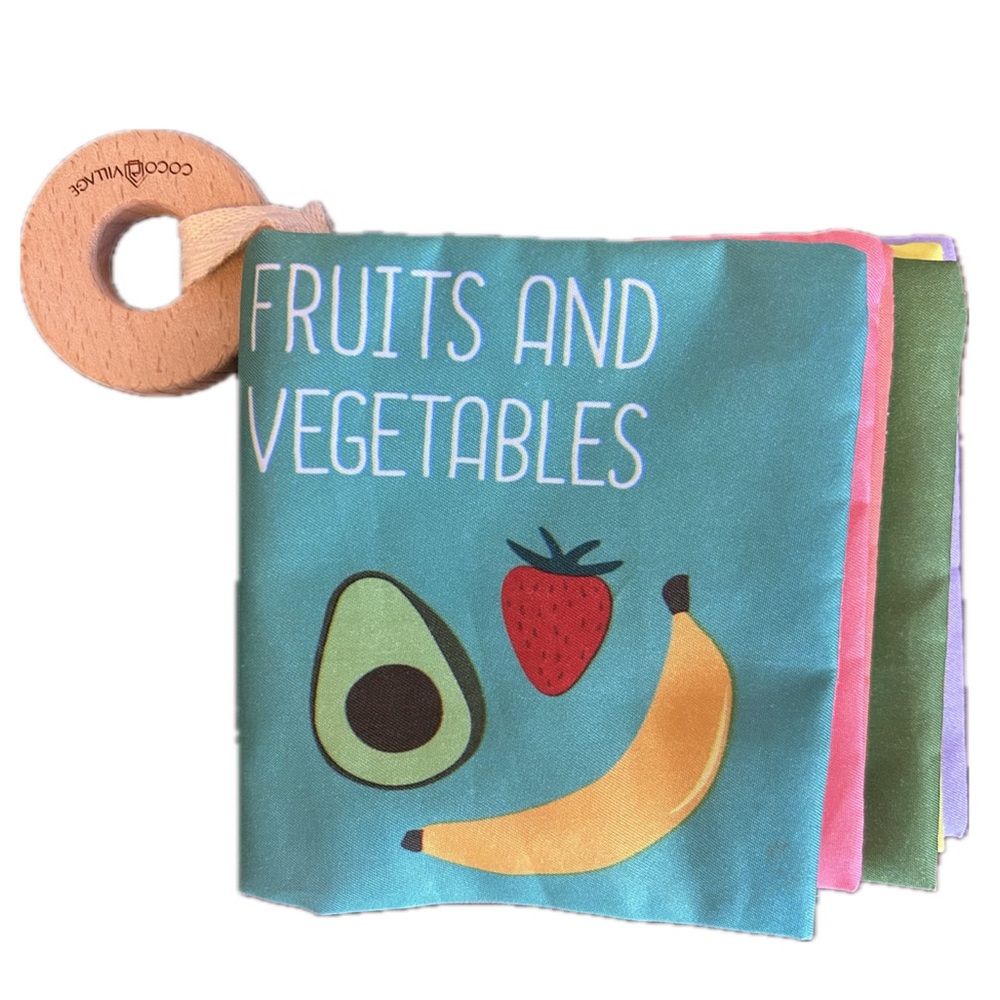 BUNDLE & SAVE🥕 Coco Village Fruits and Vegetables Cloth Book